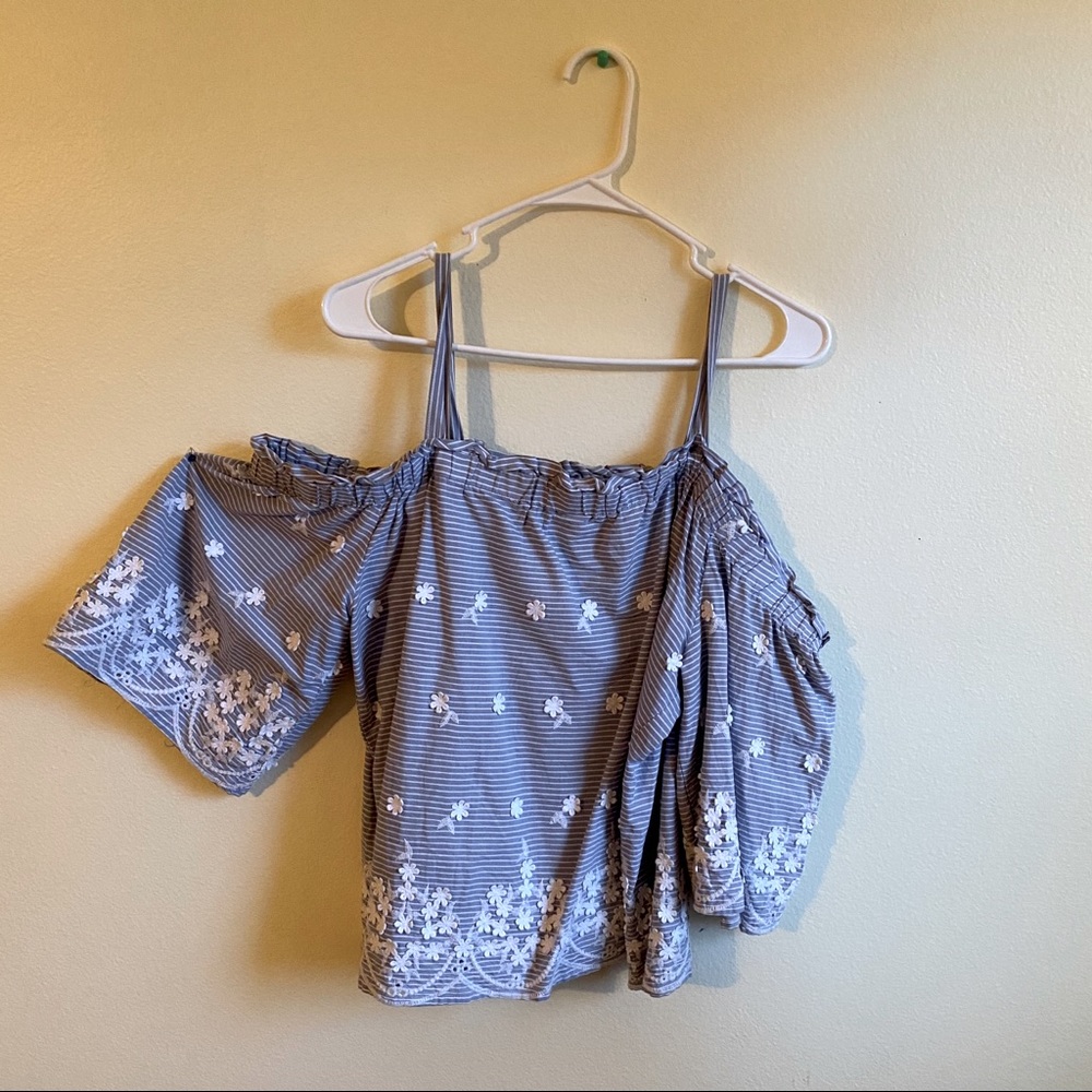 Large off the shoulder top